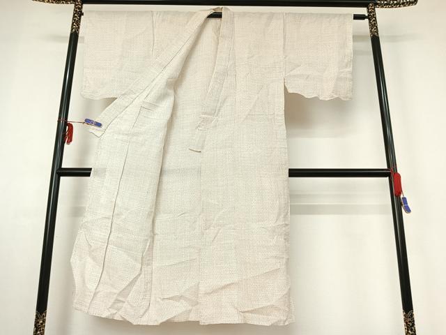 平和屋着物▽男性 小紋 単衣 総詰め 綿 AABF7086jh