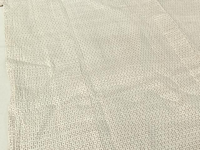 平和屋着物▽男性 小紋 単衣 総詰め 綿 AABF7086jh