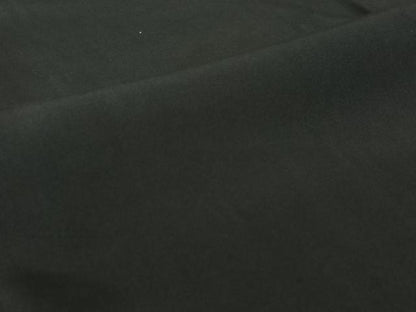 平和屋着物▽男性　黒紋付　単衣　羽織セット　暗黒色　正絹　逸品　AABF7087jh