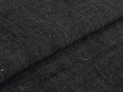 平和屋着物▽本場結城紬 重要無形文化財 単衣 霞文 正絹 逸品 AABF7090jh