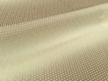 平和屋着物▽上質な小紋 単衣 横段文 暈し染め 正絹 逸品 AABF7115jh