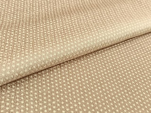 平和屋着物▽上質な小紋 単衣 横段文 暈し染め 正絹 逸品 AABF7115jh
