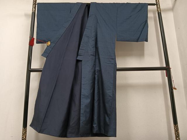 平和屋着物●男性 本場大島紬 アンサンブル 100亀甲 総詰め 正絹 逸品 AABF8085ph