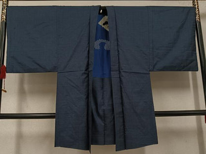 平和屋着物●男性 本場大島紬 アンサンブル 100亀甲 総詰め 正絹 逸品 AABF8085ph