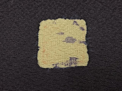 平和屋着物●上質な小紋 作家物 霞文 正絹 逸品 AABF8099ph