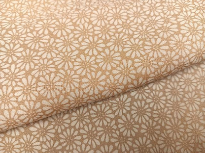 平和屋着物●上質な小紋 型染め 花尽くし 暈し染め 正絹 逸品 AABF8102ph