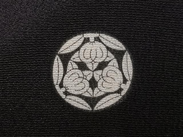 平和屋着物●豪華黒留袖 駒刺繍 舞花文 暈し染め 金彩 正絹 逸品 AABF8118ph