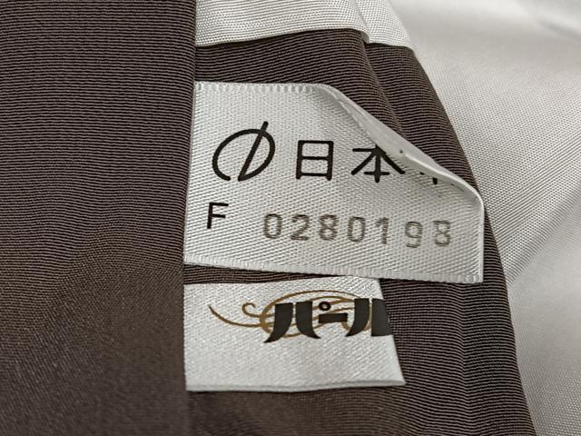 平和屋着物●上質な小紋 変わり市松文様 正絹 逸品 AABF8125ph