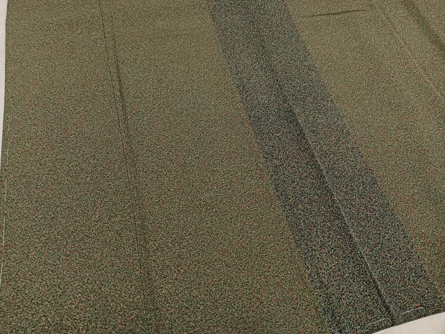 平和屋着物●上質な小紋 間道 正絹 逸品 AABF8131ph