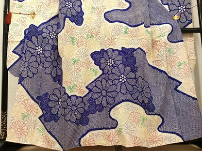 平和屋着物●豪華振袖 総絞り 花尽くし 正絹 逸品 AABF8135ph