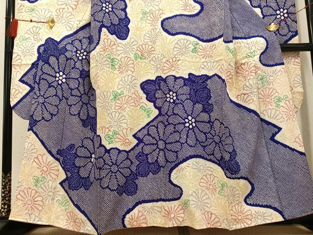 平和屋着物●豪華振袖 総絞り 花尽くし 正絹 逸品 AABF8135ph