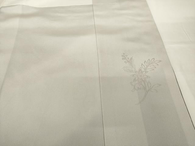 平和屋着物●訪問着 花唐草文 ラインストーン 暈し染め 金銀彩 正絹 逸品 未使用 AABF8177ck