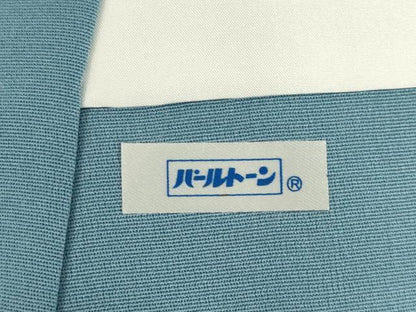 平和屋着物●訪問着　ろうけつ染　松　藍鼠色地　正絹　逸品　未使用　AABF8190ck