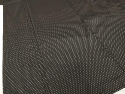 平和屋着物●本場大島紬　染大島　鱗文様　正絹　逸品　AABF8204ck