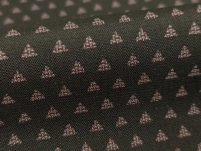 平和屋着物●本場大島紬　染大島　鱗文様　正絹　逸品　AABF8204ck