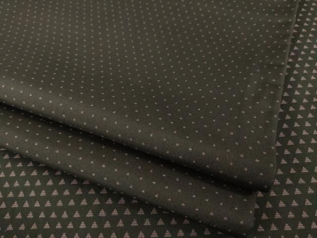平和屋着物●本場大島紬　染大島　鱗文様　正絹　逸品　AABF8204ck