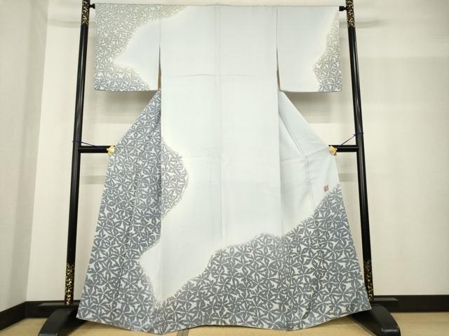 平和屋着物●染芸研究所　創め司　奥村右子　訪問着　花尽くし　暈し染め　正絹　逸品　未使用　AABF8206ck