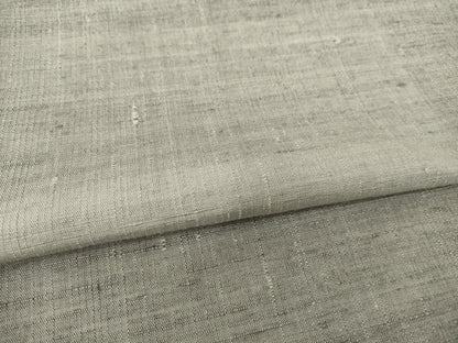 平和屋着物●紬 訪問着 横段霞文 正絹 逸品 AABF8211ck