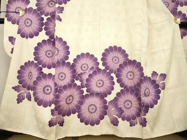 平和屋着物●名門 藤娘きぬたや・総絞り 振袖 花尽くし 正絹 逸品 AABF8213ck