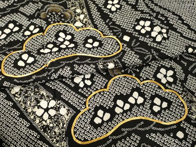 平和屋着物●豪華振袖　総絞り　駒刺繍　吉祥松文　正絹　逸品　AABF8233ck