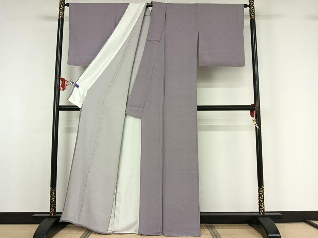 平和屋着物▽江戸小紋 単衣 鮫小紋柄 正絹 逸品 AABF8282jh