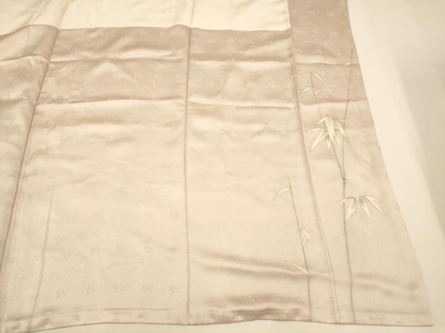 平和屋着物■訪問着 駒刺繍 霞竹笹文 暈し染め 金彩 鈴乃屋扱い 正絹 逸品 AABF8327fw