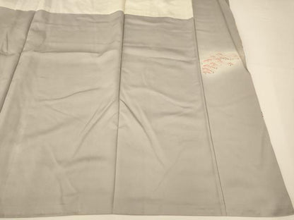 平和屋着物■訪問着 浜松文 暈し染め 反端付き 正絹 逸品 AABF8368fw
