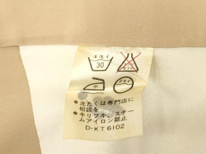 平和屋着物■小紋　草花文　洗える着物　AABF8486fw