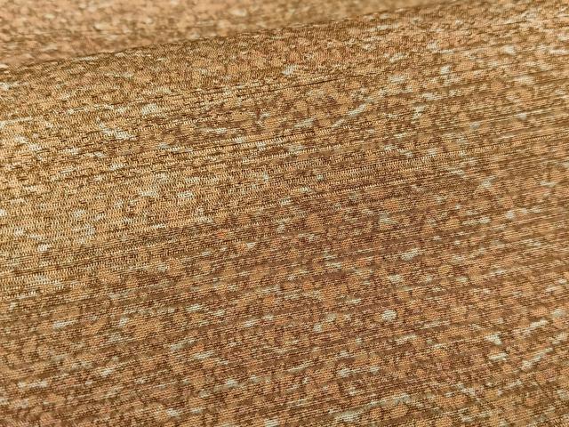 平和屋着物■上質な小紋 霞文 暈し染め 正絹 逸品 AABF8521oa
