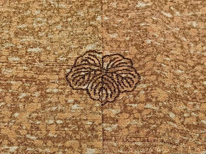 平和屋着物■上質な小紋 霞文 暈し染め 正絹 逸品 AABF8521oa
