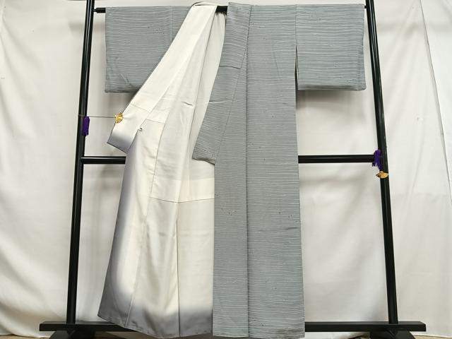 平和屋着物■上質な小紋 霰文 正絹 逸品 AABF8525oa