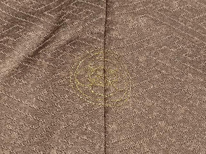 平和屋着物■中国三大刺繍　汕頭刺繍　スワトウ刺繍　訪問着　扇面草花文　暈し染め　金彩　正絹　逸品　AABF8546oa