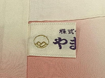 平和屋着物■訪問着 花車文 暈し染め 金銀彩 やまと誂製 正絹 逸品 AABF8575oa
