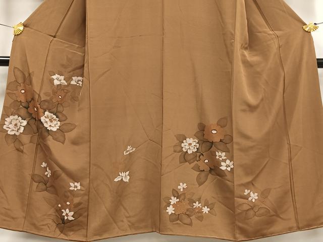 平和屋着物■訪問着 草花文 正絹 逸品 未使用 AABF8599oa