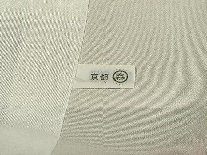 平和屋着物■上質な小紋 葉づくし 正絹 逸品 AABF8608oa