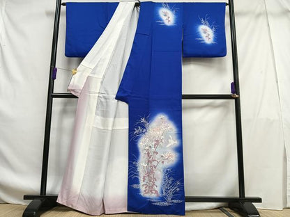 平和屋着物■訪問着 花鳥文 正絹 逸品 AABF8615oa