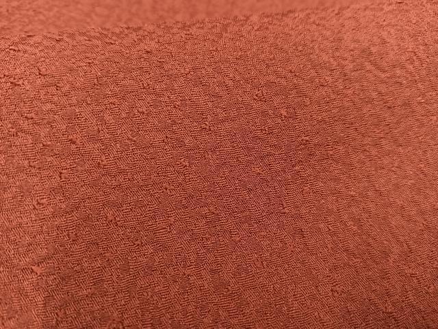 平和屋着物■上質な色無地 紋意匠 蘇芳色 正絹 逸品 AABF8621oa
