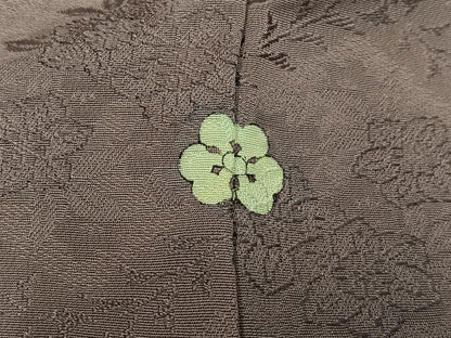 平和屋着物■上質な小紋 花菱文 正絹 逸品 AABF8623oa