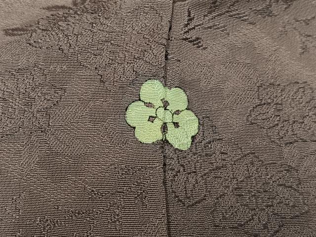 平和屋着物■上質な小紋 花菱文 正絹 逸品 AABF8623oa