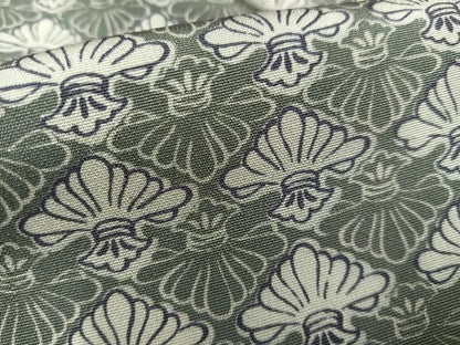 平和屋着物■上質な小紋 抽象文様 正絹 逸品 AABF8652oa