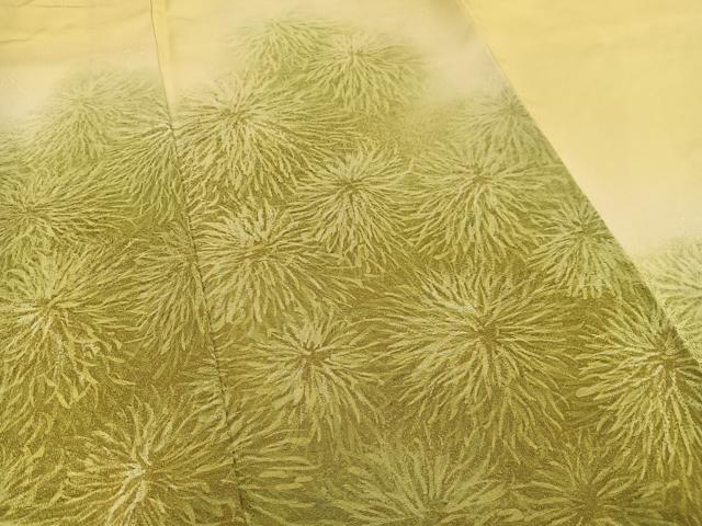 平和屋着物■訪問着 狢菊 暈し染め 正絹 逸品 AABF8660oa