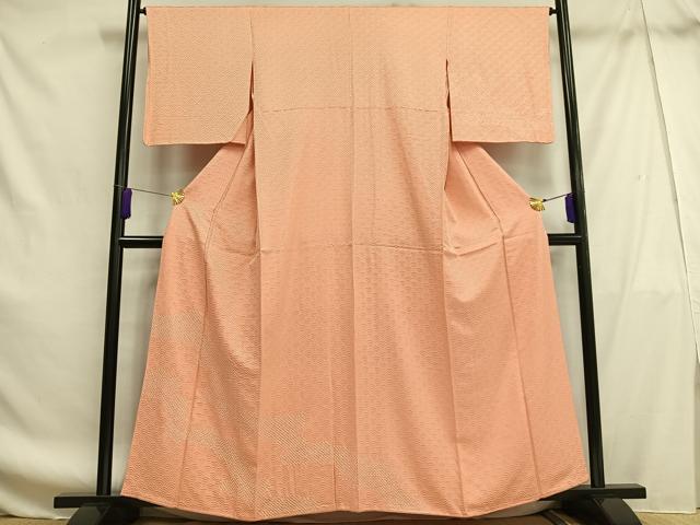 平和屋着物■訪問着 絞り 青海波地紋 正絹 逸品 AABF8701oa