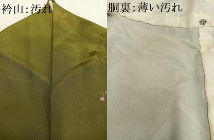 平和屋着物■訪問着 南天丸文 暈し染め 正絹 逸品 AABF8702oa