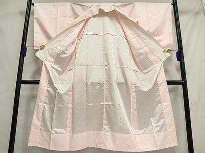 平和屋着物■長襦袢　無双仕立て　枝梅文　正絹　逸品　AABF8716oa