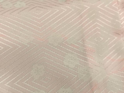 平和屋着物■長襦袢　無双仕立て　枝梅文　正絹　逸品　AABF8716oa
