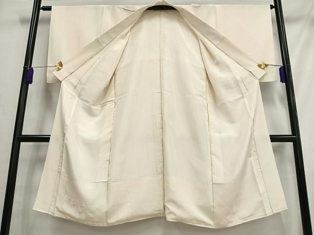 平和屋着物■長襦袢　袷　舞花文　暈し染め　正絹　逸品　AABF8718oa