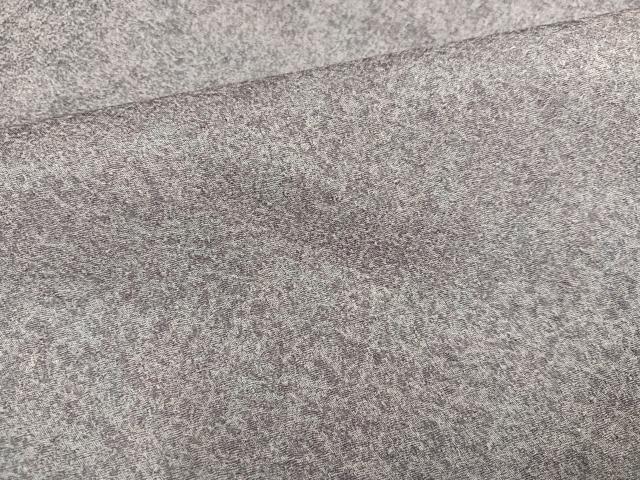 平和屋着物●上質な小紋　霞文　正絹　逸品　AABF8729ph