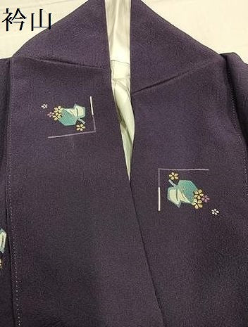 平和屋着物●上質な小紋　草花文　正絹　逸品　AABF8740ph