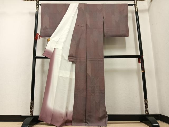 平和屋着物●重要無形文化財・伊勢手彫型本染・細合俊男 江戸小紋 寄せ小紋柄 正絹 逸品 AABF8749ph