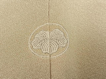 平和屋着物●京加賀友禅　百貫達雄　訪問着　枝花文　正絹　逸品　AABF8760ph